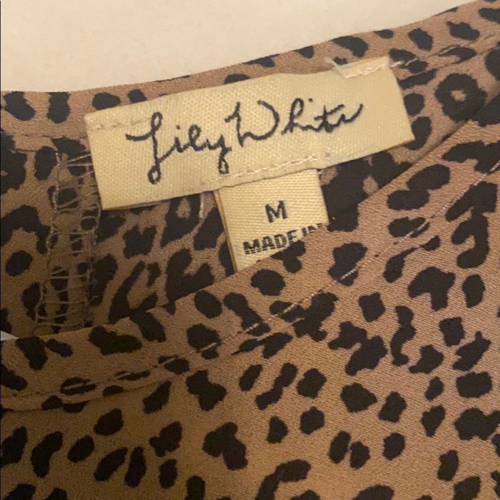 Leopard blouse - Picture 2 of 2